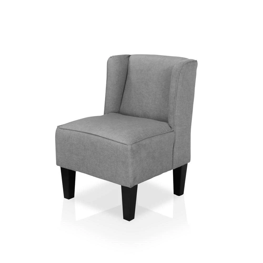 Milo Gray Upholstered Kids Chair by Furniture of America 1 Milo Gray Upholstered Kids Chair by Furniture of America