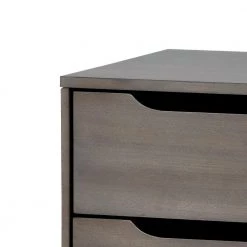 Mackie 2-Drawer Gray Nightstand by Furniture of America -Furniture of America Sales Store gray furniture of america nightstands idf 7386gy n 4f 1000
