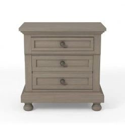 Kapriella 3-Drawer Gray Nightstand by Furniture of America 16 Kapriella 3-Drawer Gray Nightstand by Furniture of America -Furniture of America Sales Store gray furniture of america nightstands idf 7568n 76 1000