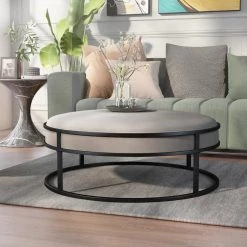 Skyview Gray Upholstered Ottoman by Furniture of America 11 Skyview Gray Upholstered Ottoman by Furniture of America -Furniture of America Sales Store gray furniture of america ottomans idf ac410gy 31 1000