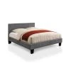 Zenna 63.25 in. W Gray Queen Wood Frame Platform Bed by Furniture of America