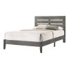 Brego Gray Queen Platform Bed by Furniture of America