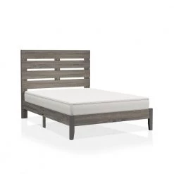Brego Gray Queen Platform Bed by Furniture of America -Furniture of America Sales Store gray furniture of america platform beds idf 7176q c3 1000