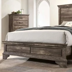 Ragena Gray Wood King Platform Bed by Furniture of America 10 Ragena Gray Wood King Platform Bed by Furniture of America -Furniture of America Sales Store gray furniture of america platform beds idf 7186ek 1f 1000