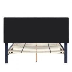 Lankley Gray Wood Frame Queen Platform Bed with USB port by Furniture of America -Furniture of America Sales Store gray furniture of america platform beds idf 7254gy q 1f 1000