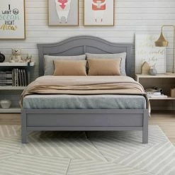 Leisa Gray Full Bed with Wood Slats by Furniture of America 15 Leisa Gray Full Bed with Wood Slats by Furniture of America -Furniture of America Sales Store gray furniture of america platform beds nfa 1962c16 31 1000