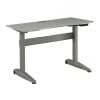 Talbott 47.25 in. Rectangular Gray Steel Standing Desk with Adjustable Height by Furniture of America