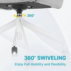 Isla Gray Fabric Upholstered Swivel Task Chair by Furniture of America 12 Isla Gray Fabric Upholstered Swivel Task Chair by Furniture of America -Furniture of America Sales Store gray furniture of america task chairs idf 603916 44 1000