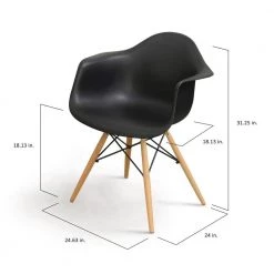 Morven Light Brown Wood Dining Arm Chairs (Set of 2) by Furniture of America -Furniture of America Sales Store light brown furniture of america dining chairs idf ac888lb 76 1000