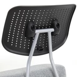 Kipler Light Gray Fabric Ergonomic Kneeling Chair by Furniture of America -Furniture of America Sales Store light gray furniture of america ergonomic chairs idf 6101 lg 1f 1000