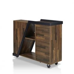 Ando 5-Bottle Light Hickory Mobile Wine Cabinet by Furniture of America 15 Ando 5-Bottle Light Hickory Mobile Wine Cabinet by Furniture of America -Furniture of America Sales Store light hickory furniture of america bar cabinets ynj 18718c31 1f 1000