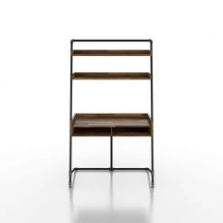 Kasia 41.71 in. W Light Hickory Leaning Writing Desk With 2-Shelves by Furniture of America 10 Kasia 41.71 in. W Light Hickory Leaning Writing Desk With 2-Shelves by Furniture of America -Furniture of America Sales Store light hickory furniture of america ladder desks ynj 2052c31 1f 1000