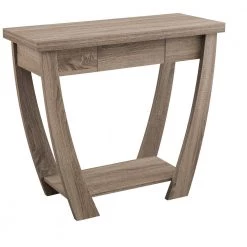 Murana 36 in. Light Oak Rectangle Wood Console Table with 1-Shelf by Furniture of America -Furniture of America Sales Store light oak furniture of america console tables idi 151109 c3 1000
