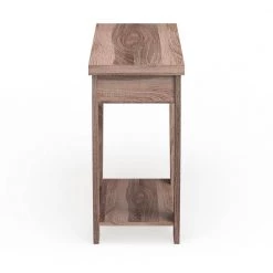 Murana 36 in. Light Oak Rectangle Wood Console Table with 1-Shelf by Furniture of America -Furniture of America Sales Store light oak furniture of america console tables idi 151109 e1 1000