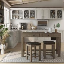 Cohasset 3-Piece Light Walnut and Gray Counter Height Dining Table Set by Furniture of America 19 Cohasset 3-Piece Light Walnut and Gray Counter Height Dining Table Set by Furniture of America -Furniture of America Sales Store light walnut and gray furniture of america dining room sets idf 3792pt 3pk 31 1000