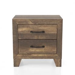 Quail Rustic Light Walnut 2-Drawer Nightstand 23.63 in. H x 23.63 in. W x 16 in. D by Furniture of America 9 Quail Rustic Light Walnut 2-Drawer Nightstand 23.63 in. H x 23.63 in. W x 16 in. D by Furniture of America -Furniture of America Sales Store light walnut furniture of america nightstands idf 7912n c3 1000
