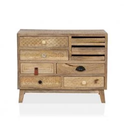 Amani Natural Mango Wood Hallway Accent Cabinet with 9-Drawers by Furniture of America 13 Amani Natural Mango Wood Hallway Accent Cabinet with 9-Drawers by Furniture of America -Furniture of America Sales Store natural furniture of america accent cabinets idf 51009 31 1000