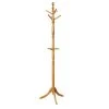 Chablis Natural 10-hook Wood Free Standing Coat Rack by Furniture of America