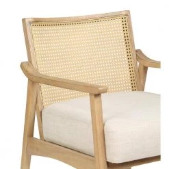 Council Natural Tone and Beige Wood Removable Cushions Accent Chair by Furniture of America 13 Council Natural Tone and Beige Wood Removable Cushions Accent Chair by Furniture of America -Furniture of America Sales Store natural tone and beige furniture of america accent chairs idf ac391nt 1f 1000