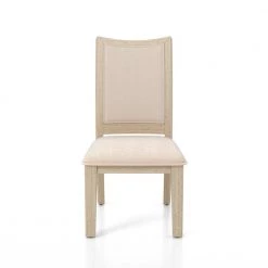 Edgewater Natural Tone and Beige Side Chairs (Set of 2) by Furniture of America 7 Edgewater Natural Tone and Beige Side Chairs (Set of 2) by Furniture of America -Furniture of America Sales Store natural tone and beige furniture of america dining chairs idf 3786sc c3 1000