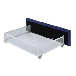 Kimjoy Blue Wood Frame Full Platform Bed with Storage by Furniture of America -Furniture of America Sales Store navy furniture of america platform beds idf 7246nv f 66 1000