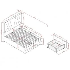 Kimjoy Blue Wood Frame Full Platform Bed with Storage by Furniture of America -Furniture of America Sales Store navy furniture of america platform beds idf 7246nv f 76 1000