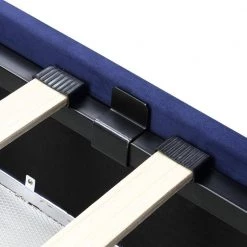 Kimjoy Blue Wood Frame Full Platform Bed with Storage by Furniture of America -Furniture of America Sales Store navy furniture of america platform beds idf 7246nv f 77 1000