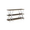 Paradi 48 in. Oak Rectangle Console Table with Storage by Furniture of America