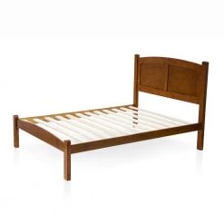 Piper Peak Brown Oak Wood Twin Bed by Furniture of America