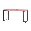 Carcanna 59 in. Rectangular Pink Computer Desk with USB Port by Furniture of America