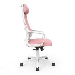 Elkorn Pink Fabric Ergonomic Swivel Office Chair by Furniture of America -Furniture of America Sales Store pink furniture of america ergonomic chairs idf 6030 pk 44 1000