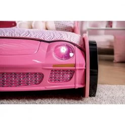 Meera Pink Twin Race Car Bed by Furniture of America 14 Meera Pink Twin Race Car Bed by Furniture of America -Furniture of America Sales Store pink furniture of america kids beds idf 7642 77 1000