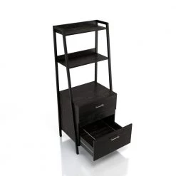 Shayfield Reclaimed Black Oak File Cabinet with 2-Drawers by Furniture of America