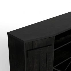 Shutler Reclaimed Black Oak Buffet with 2 Shelves by Furniture of America -Furniture of America Sales Store reclaimed black oak furniture of america sideboards buffet tables ynj 2170c40 77 1000
