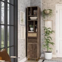 Burd Reclaimed Oak Storage Accent Cabinet by Furniture of America