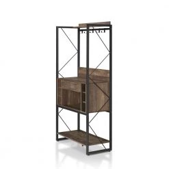 Grazellia Reclaimed Oak Baker's Rack with 4-Shelves by Furniture of America -Furniture of America Sales Store reclaimed oak furniture of america baker s racks ynj 18715c25 44 1000