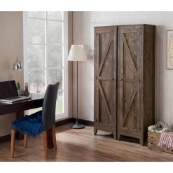 Barnabus 70.86 in. Reclaimed Oak Wood 4-Shelf Accent Bookcase by Furniture of America -Furniture of America Sales Store reclaimed oak furniture of america bookcases bookshelves fgi 1883c25 31 1000