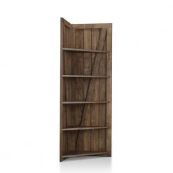 Helsa Reclaimed Oak 5-Shelf Corner Display Bookcase by Furniture of America 9 Helsa Reclaimed Oak 5-Shelf Corner Display Bookcase by Furniture of America -Furniture of America Sales Store reclaimed oak furniture of america bookcases bookshelves fgi 1980c25 c3 1000