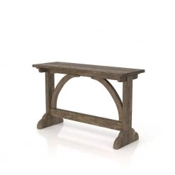 Hava 48 in. Reclaimed Oak Rectangle Console Table by Furniture of America
