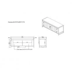 Prue Brown Bench with Storage (17.7 in. H x 49.2 in. W x 16.45 in. D) by Furniture of America -Furniture of America Sales Store reclaimed oak furniture of america dining benches fgi 2162c25 76 1000