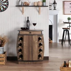 Camby Reclaimed Oak 8-Bottle Wine Cabinet by Furniture of America 15 Camby Reclaimed Oak 8-Bottle Wine Cabinet by Furniture of America -Furniture of America Sales Store reclaimed oak furniture of america home bars hfw 19700c25 31 1000