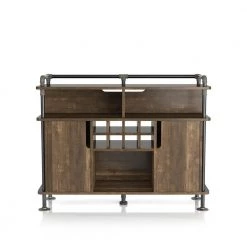 Yeselin Reclaimed Oak Buffet with 2 Shelves by Furniture of America