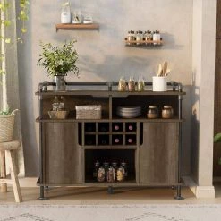 Yeselin Reclaimed Oak Buffet with 2 Shelves by Furniture of America -Furniture of America Sales Store reclaimed oak furniture of america sideboards buffet tables ynj 2074c25 77 1000