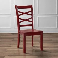 Fairmont Red and Blue Wood High Back Dining Chairs (Set of 2) by Furniture of America 5 Fairmont Red and Blue Wood High Back Dining Chairs (Set of 2) by Furniture of America -Furniture of America Sales Store red and blue furniture of america dining chairs idf 3528rb sc 31 1000