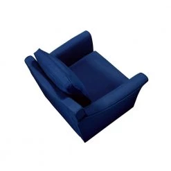 Beltram Royal Blue Woven Linen Accent Arm Chair by Furniture of America 9 Beltram Royal Blue Woven Linen Accent Arm Chair by Furniture of America -Furniture of America Sales Store royal blue furniture of america accent chairs idi 8043 4f 1000