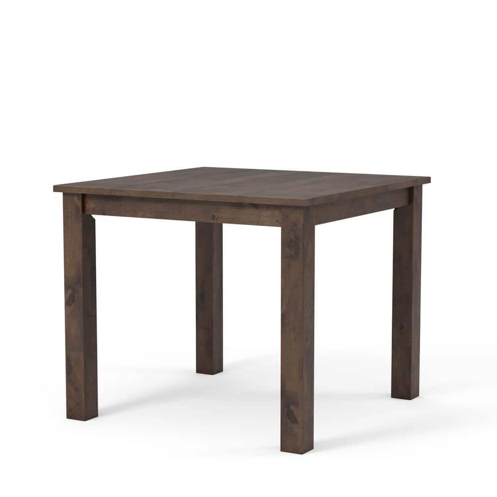 Stella Rustic Oak Counter Height Dining Table by Furniture of America 7 Stella Rustic Oak Counter Height Dining Table by Furniture of America - Image 7