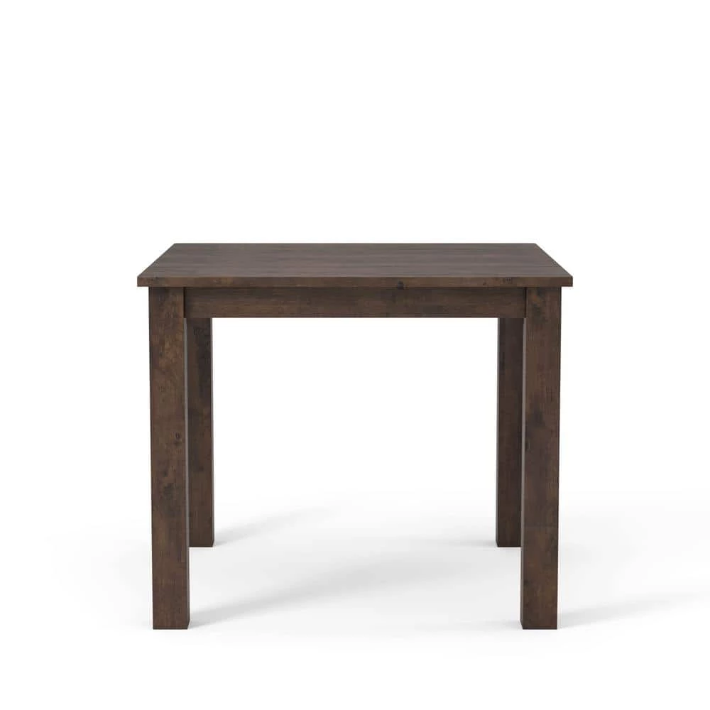 Stella Rustic Oak Counter Height Dining Table by Furniture of America 8 Stella Rustic Oak Counter Height Dining Table by Furniture of America - Image 8