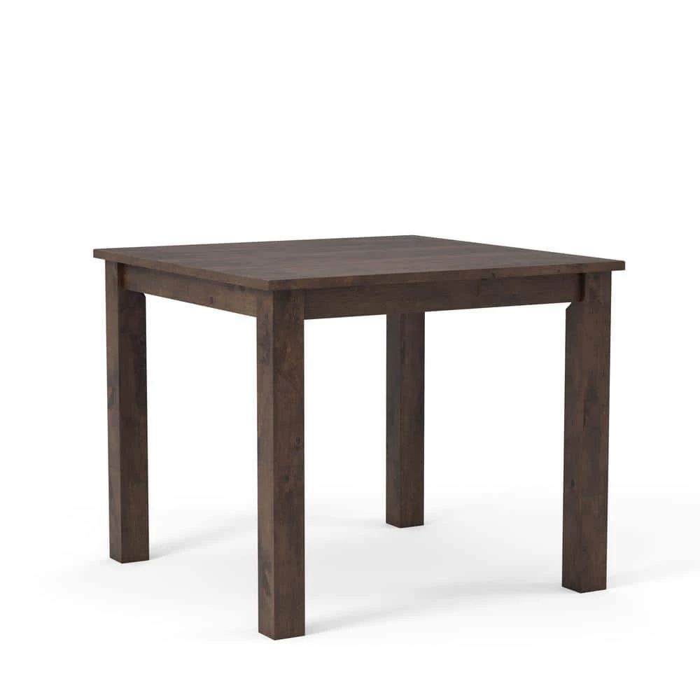 Stella Rustic Oak Counter Height Dining Table by Furniture of America 2 Stella Rustic Oak Counter Height Dining Table by Furniture of America - Image 2