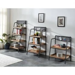 Sabela 59 in. H Sand Black 4-Shelf Bookcase by Furniture of America 11 Sabela 59 in. H Sand Black 4-Shelf Bookcase by Furniture of America -Furniture of America Sales Store sand black furniture of america bookcases bookshelves idf ac587 4 31 1000