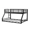 Bowry Sand Black Twin Over Full Bunk Bed by Furniture of America